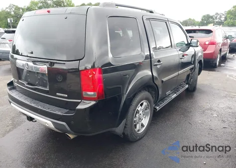 2010 Honda Pilot Touring from USA, damaged, VIN 5FNYF3H96AB011738